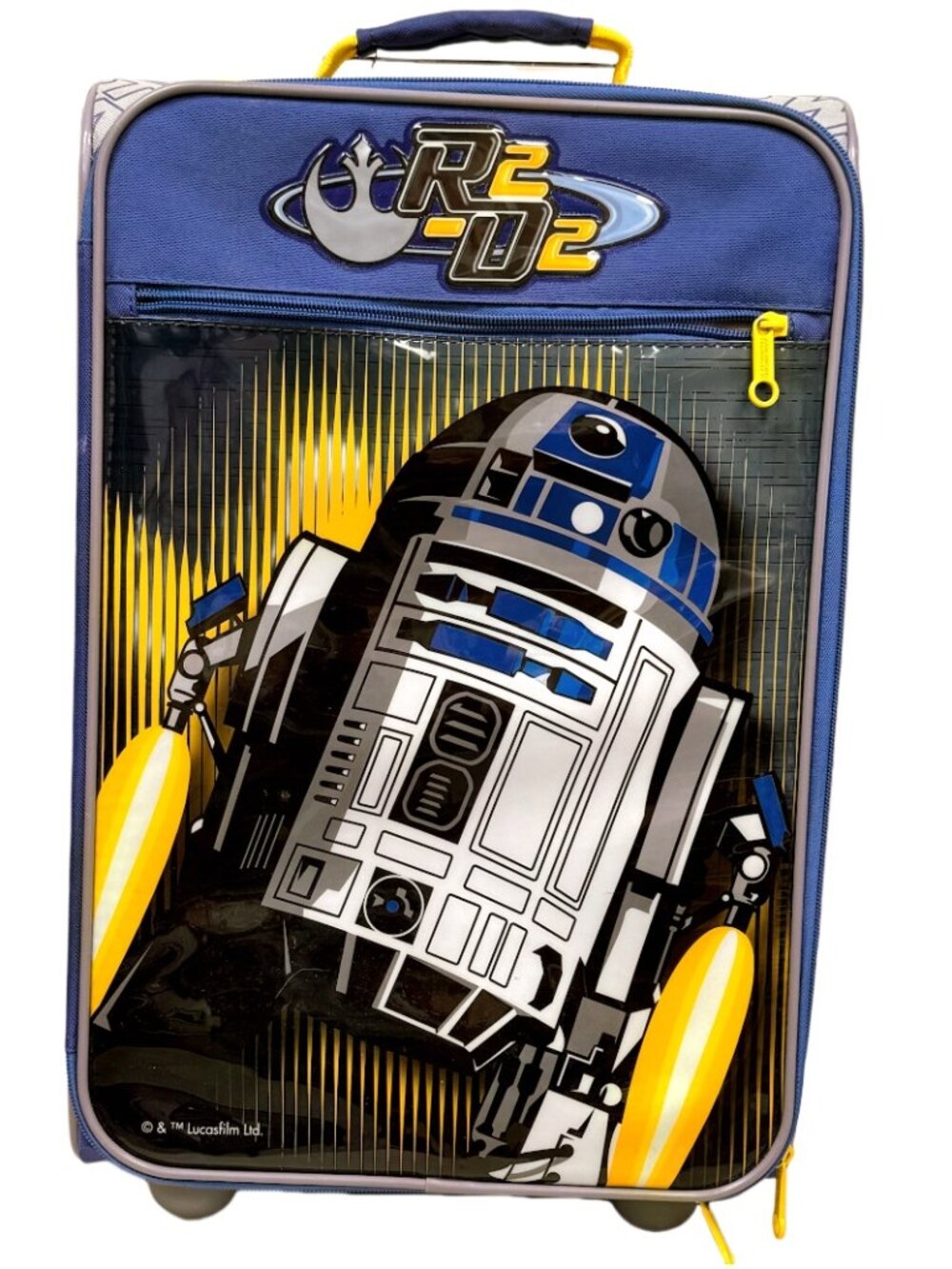 NEW American Tourister Star Wars R2D2 Carry on Luggage Rolling Suitcase Authenti